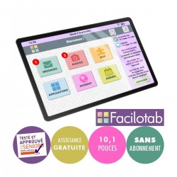 Tablette Facilotab L Galaxy 10,1 pouces - SAMSUNG - WiFi - 32Go