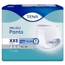 Confezione da 4 bustine di TENA Pants XXS Plus