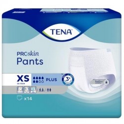 Confezione da 4 bustine di TENA Pants XS Plus
