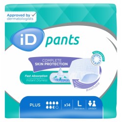 Ontex-ID Pants L Plus - Mutande assorbenti