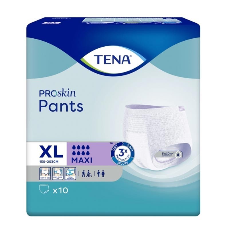 E TENA Maxi Pants - XL Tena Pants - 1