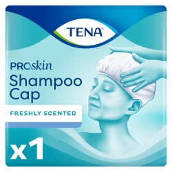TENA Shampoo Cap - Copricapo: Shampoo e balsamo Tena Wash - 1