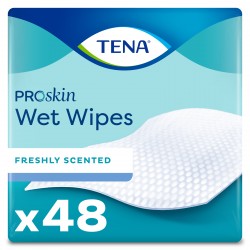 Salviette umidificate TENA - Salviette imbevute - 3 in 1 Tena Wet Wipes - 1