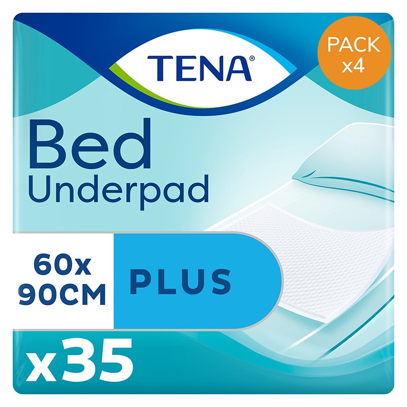Confezione da 4 bustine di TENA Bed Plus - 60x90 Tena Bed - 1