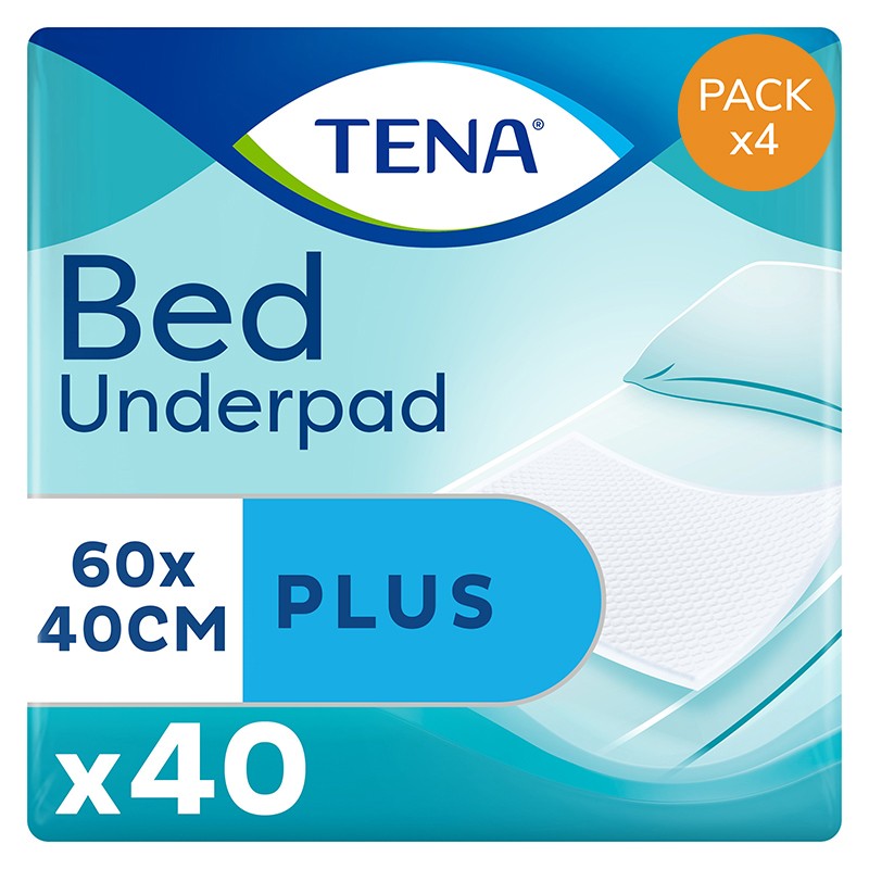 Confezione da 4 bustine di TENA Bed Plus - 40x60 Tena Bed - 1