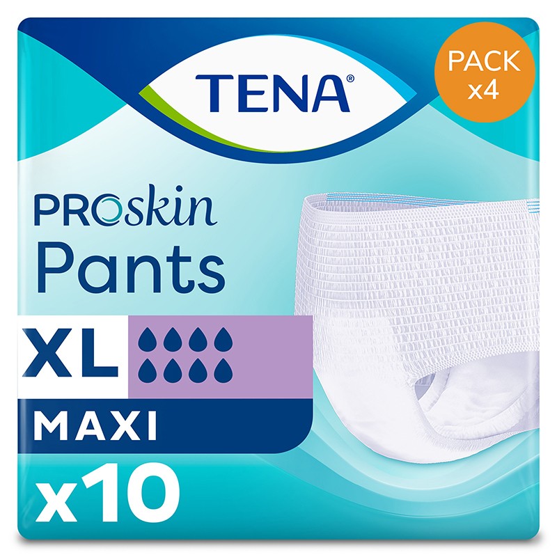 Confezione da 4 bustine di TENA Pants XL Maxi Tena Pants - 1 Confezione da 4 bustine di TENA Pants XL Maxi Tena Pants - 1