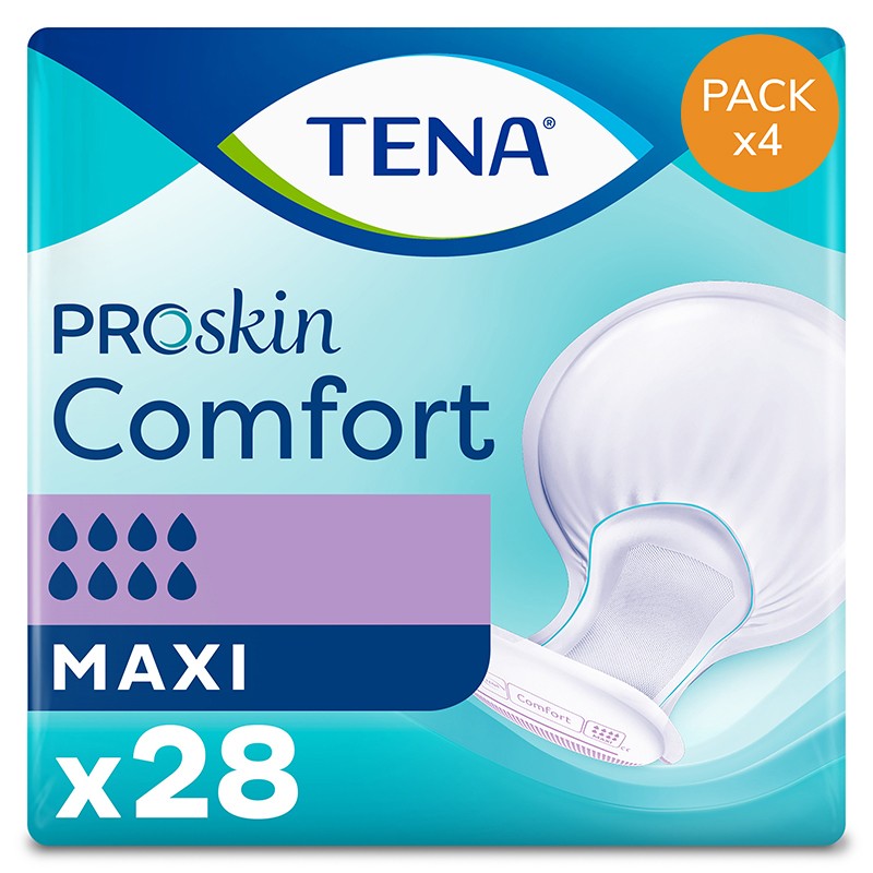 Confezione da 4 bustine di TENA Comfort Maxi Tena Comfort - 1