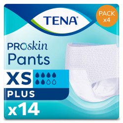 Confezione da 4 bustine di TENA Pants XS Plus Tena Pants - 1