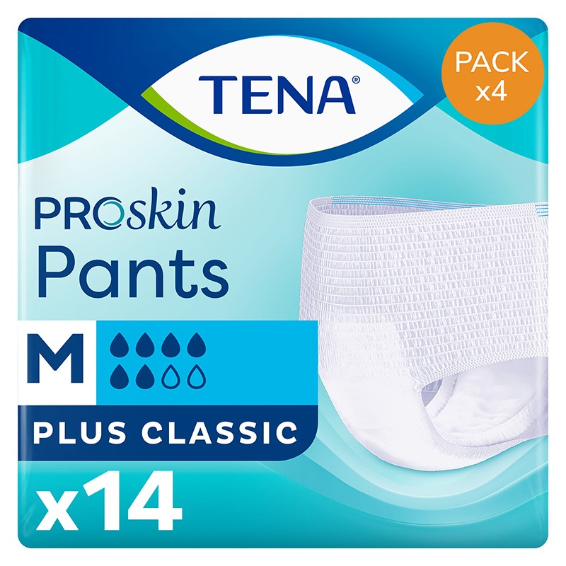 Confezione da 4 bustine di pantaloni TENA M Plus Tena Pants - 1
