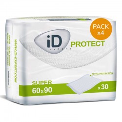 Confezione da 4 sacchetti di ID Expert Protect Super - 60x90 Ontex ID Expert Protect - 1