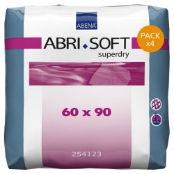 Confezione da 4 sacchetti di Abri-Soft - SuperDry - 60x90 Abena Abri Soft - 1
