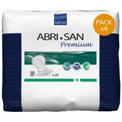 Confezione da 4 pacchi di Abri-San Premium N ° 9 Abena Abri San - 1