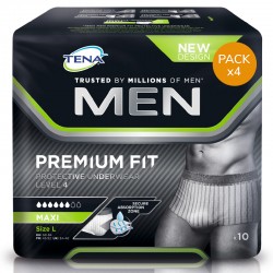 Confezione da 4 confezioni di TENA Men Premium Fit - Large (95-125 cm) Tena Men - 1