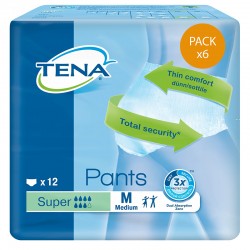 Confezione da 6 bustine di pantaloni TENA M Super Tena Pants - 1