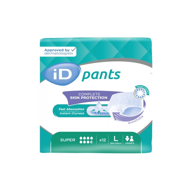 copy of Pantaloni ID L Super Ontex ID Pants - 1