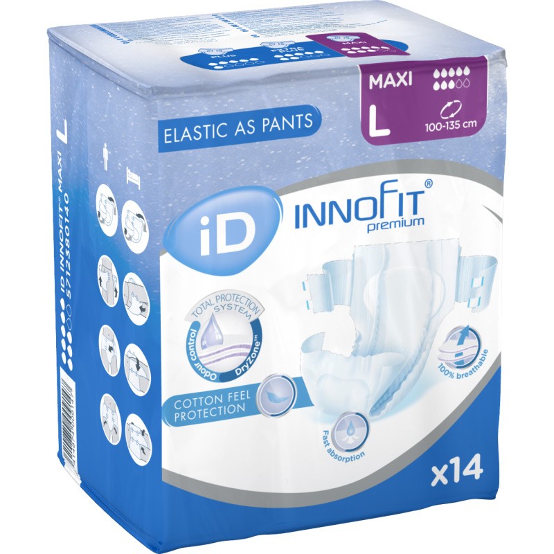 iD Innofit Premium Maxi L Ontex ID Innofit premium - 1