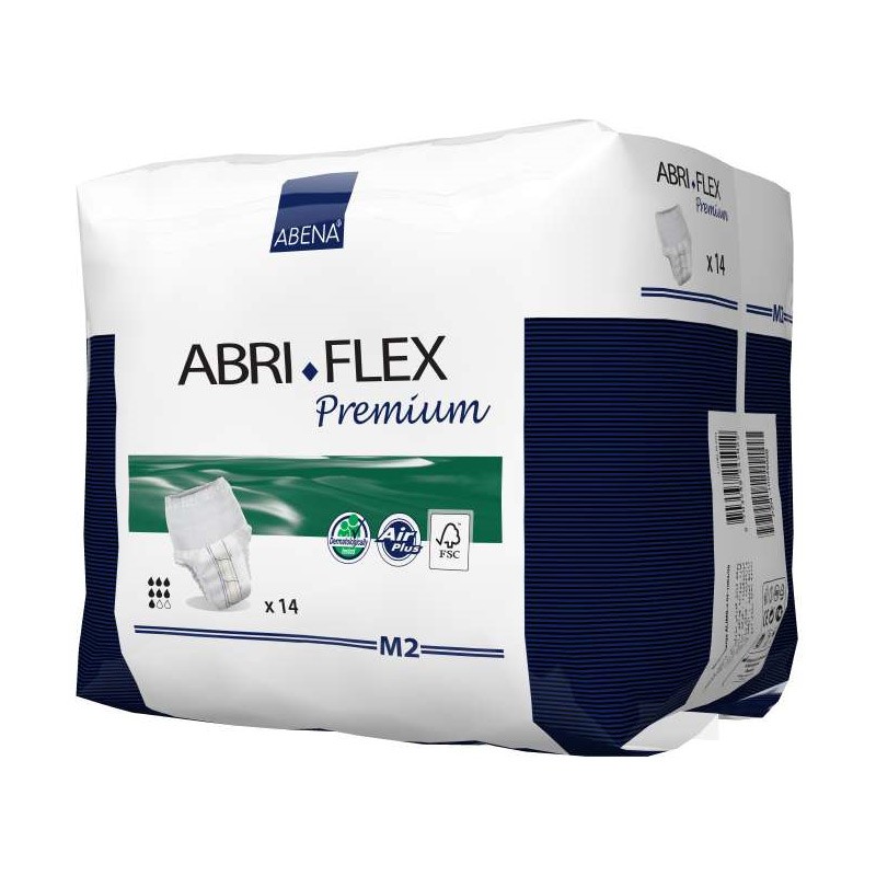 E Flex Shelter - Premium - 1900 ml - 80-110 cm - M2- Blu Abena Abri Flex - 1