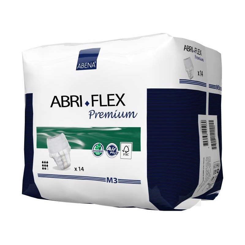 E Abri-Flex - M3 - Premium - 2400 ml - 80-110 cm Abena Abri Flex - 1
