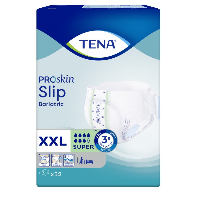 TENA Slip XXL Bariatric Super Tena Slip - 1