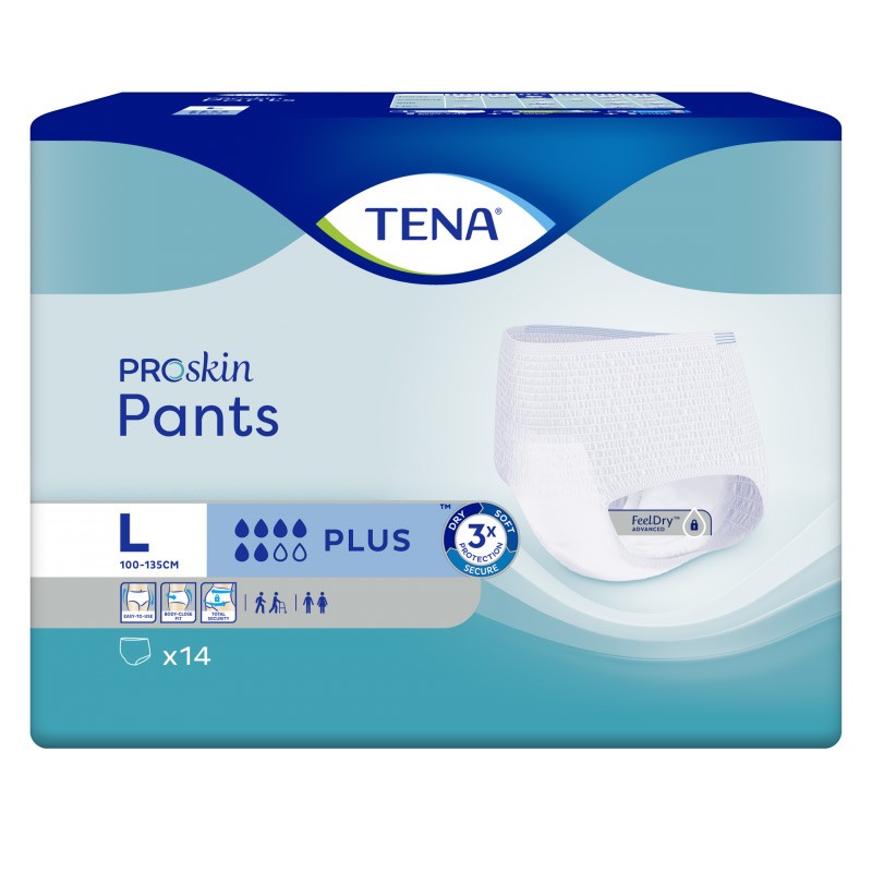 E TENA Plus Large Pants Tena Pants - 1