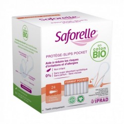 Saforelle - Protège-Slips Pocket en Coton Bio (x24) Saforelle - 1