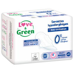 copy of Love & Green - Serviette Hygiénique Ecologiques SUPER Love & Green - 1