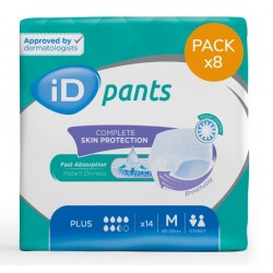 Confezione da 8 buste di ID Pants M Plus Ontex ID Pants - 1