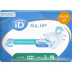 Confezione da 4 buste di ID Expert Slip S Super Ontex ID Expert Slip - 1