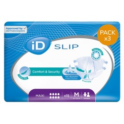 Confezione da 3 buste di ID Expert Slip M Maxi Ontex ID Expert Slip - 1