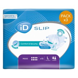 Confezione da 3 buste di ID Expert Slip L Maxi Ontex ID Expert Slip - 1