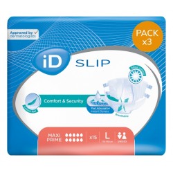Confezione da 3 bustine di iD Expert Slip - L - Maxi Prime Ontex ID Expert Slip - 1