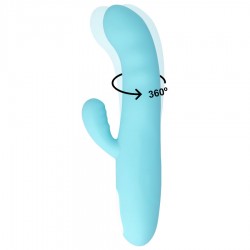 VIBRATORE ROTANTE MIA EIFFEL BLU TURCHESE MIA - 5