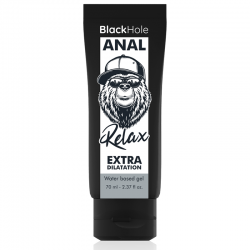 BLACK HOLE GEL BASE ACQUA DILATAZIONE ANALE 70 ML BLACK HOLE  - 1