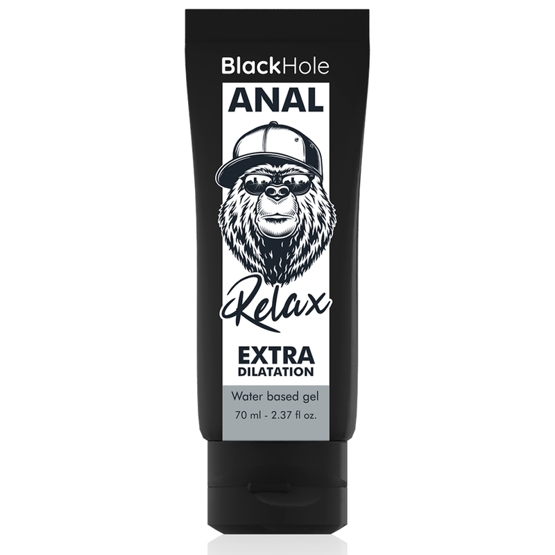 BLACK HOLE GEL BASE ACQUA DILATAZIONE ANALE 70 ML BLACK HOLE  - 1