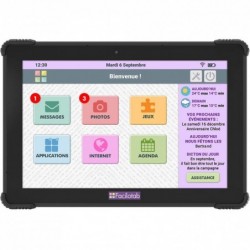 Tablette Facilotab L Onyx 10,1 pouces WiFi/4G - 32 Go
