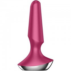 VIBRATORE SODDISFACENTE PLUG ILICIOUS 2 PLUG - BERRY SATISFYER  - 3