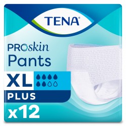 Slip Absorbant / Pants - TENA Pants ProSkin Plus XL (nouveau) - Pack de 4 sachets Tena Pants - 1