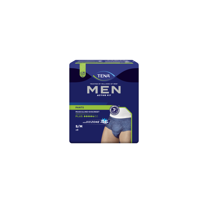 Mutandina assorbente maschile -  Tena Active Fit M Tena Men - 1