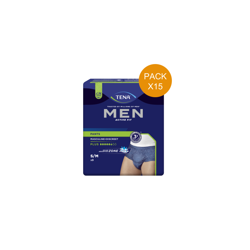 Protezione urinaria per uomo -TENA Men Active Fit - M - Economic Pack Tena Men - 1