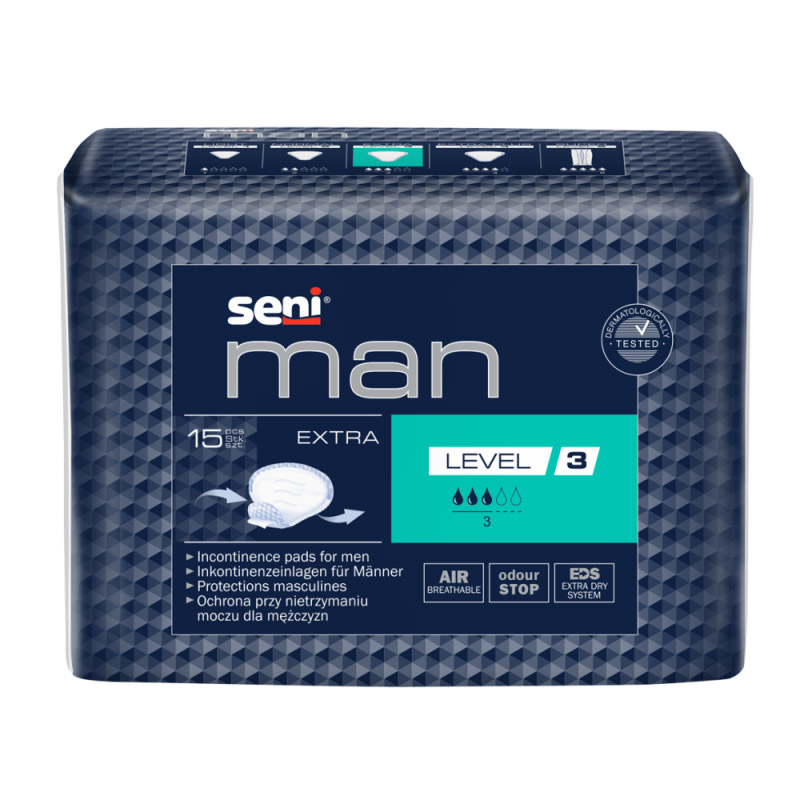 Seni Man Extra Level 3 - Protection urinaire homme Seni Man - 1