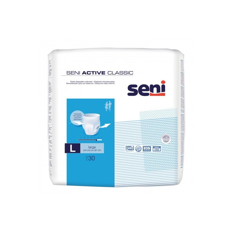 E Seni Active Classic L - Slip absorbant / Pants Seni Active - 1 E Seni Active Classic L - Slip absorbant / Pants Seni Active - 1