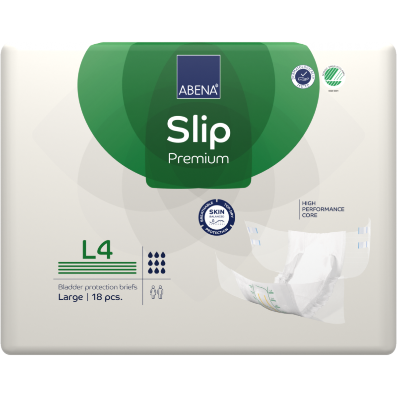 Abena Slip Premium L N°4 - Pannolini per adulti Abena Abri Form - 4