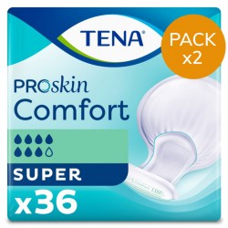 TENA Comfort ProSkin Super - Protezione urinaria anatomica - Confezione da 3 bustine  - 1