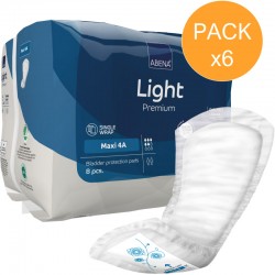 Abena Light Maxi - N° 4A - Confezione da 6 bustine - Protezione urinaria donna Abena Light - 1