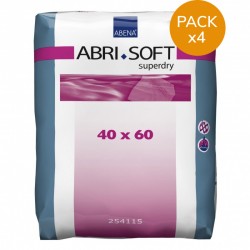 Abena Abri-Soft SuperDry 40x60 - Confezione da 4 bustine - Materassi Abena Abri Soft - 1