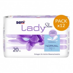 Seni Lady Slim Normal - Confezione da 12 bustine - Protezione Urinaria Donna Seni Lady - 1