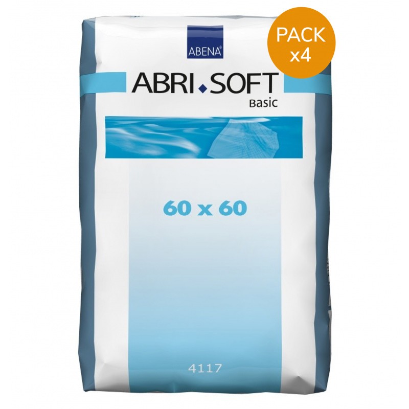Abena  Abri-Soft basic 60x60 - Confezione da 4 bustine - Materassi Abena Abri Soft - 1
