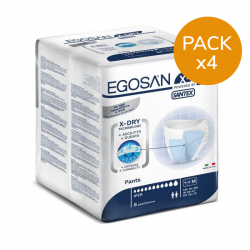 EGOSAN Pants M X-Dry - Confezione da 4 slip assorbenti Egosan Pants - 5