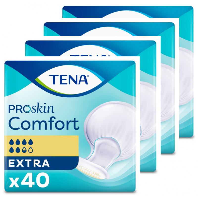 TENA Comfort Extra - Pannoloni sagomati - Confezione da 4 bustine Tena Comfort - 6