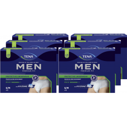 TENA Men Premium Fit - Medium - Confezione da 6 bustine Tena Men - 7